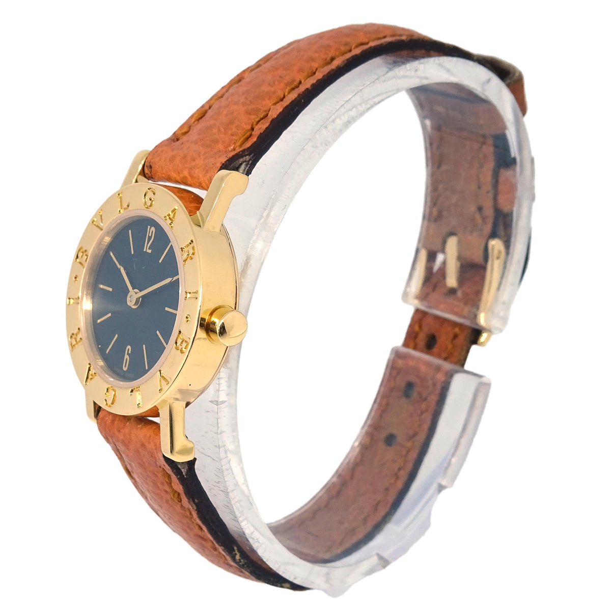 Bvlgari Ref.BB23GL Bvlgari Bvlgari Quartz Watch 18KYG Brown