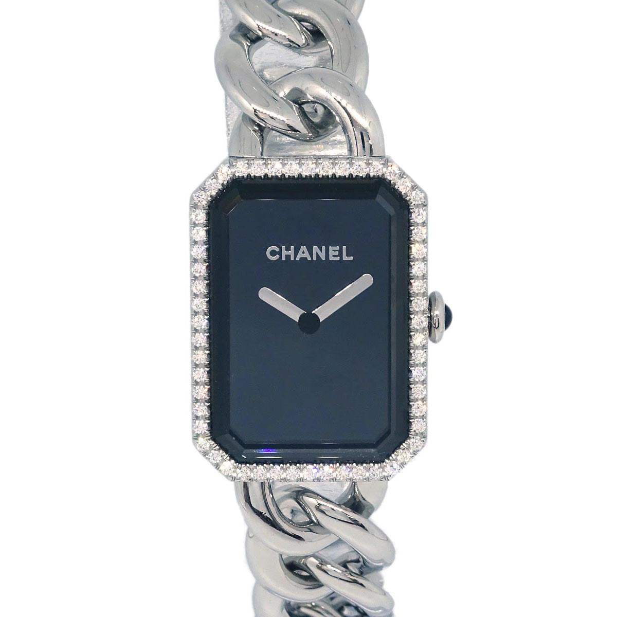 Chanel 2018 Ref.H3254 Premiere Quartz Watch SS Diamond