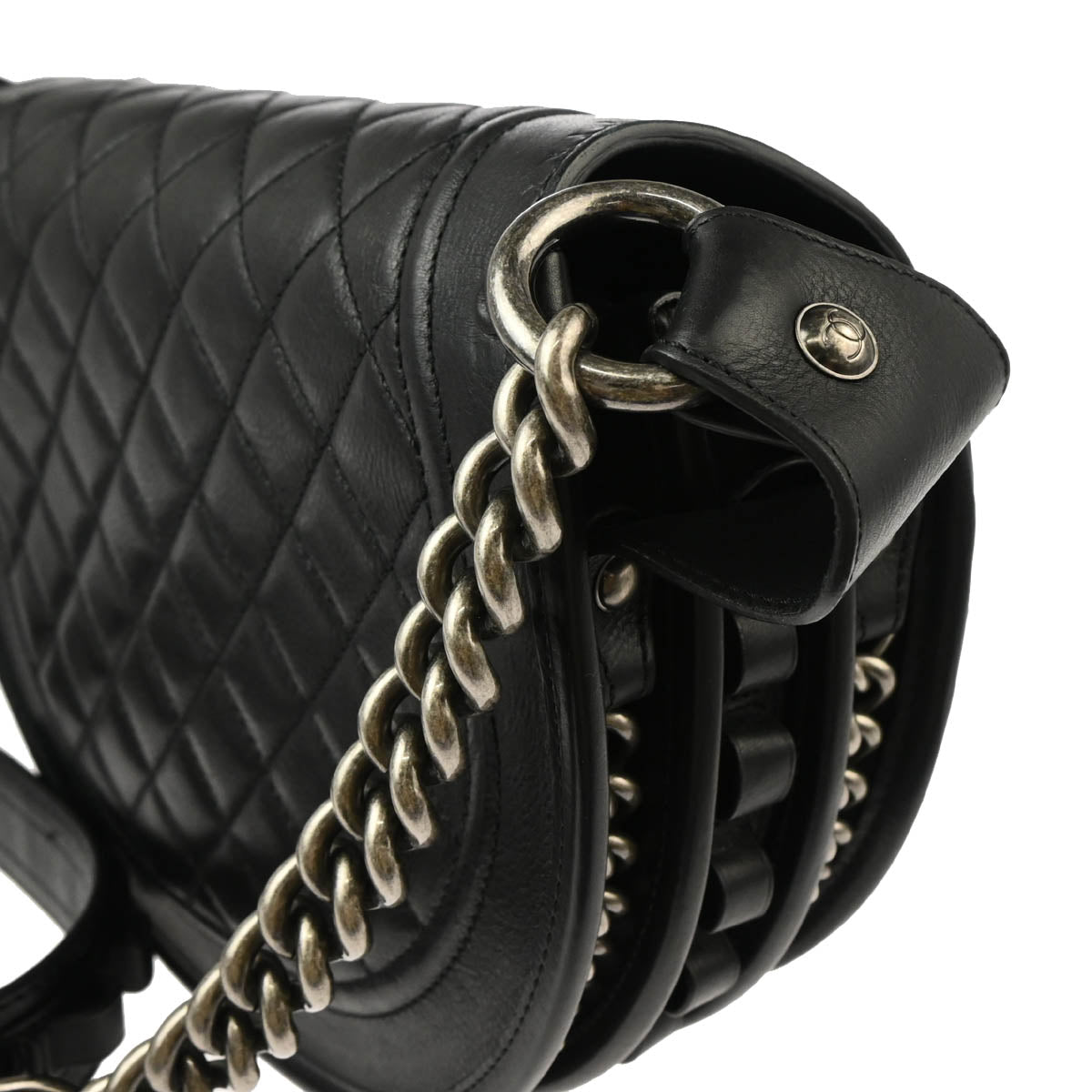 Chanel 2014 Black Caviar Pony Hair Paris-Dallas Shoulder Bag