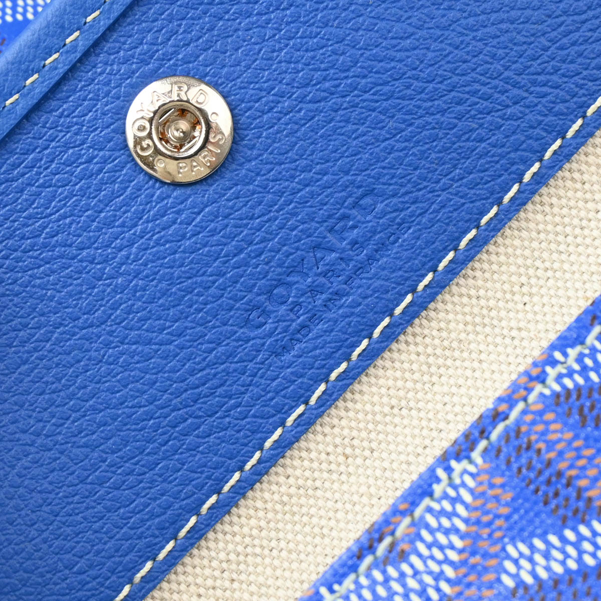 Goyard Blue St. Louis PM Tote Handbag