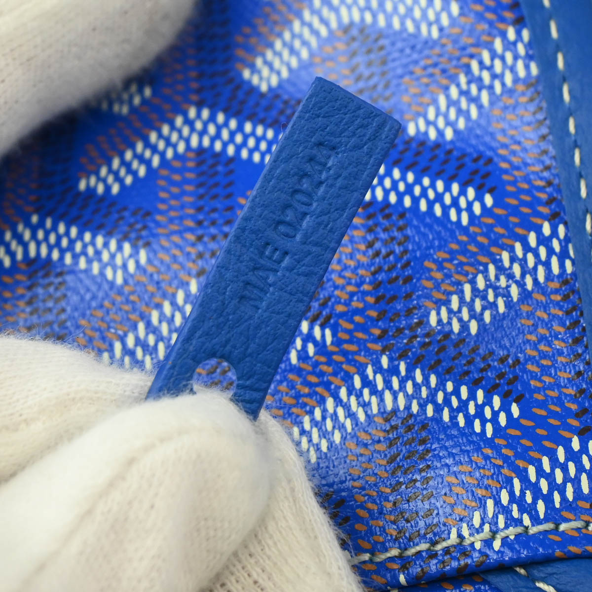 Goyard Blue St. Louis PM Tote Handbag