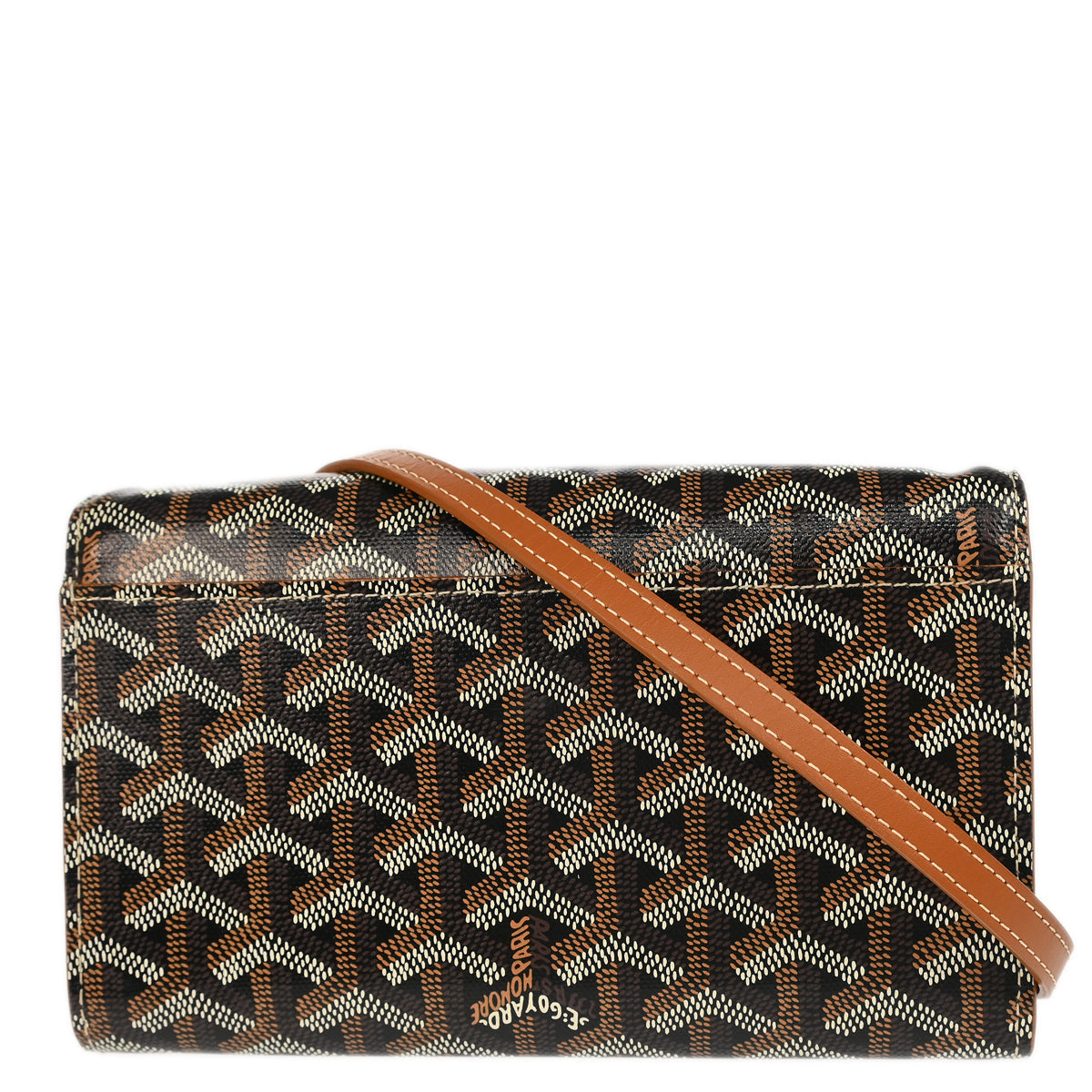 Goyard 2022 Black Varenne Continental Wallet WOC