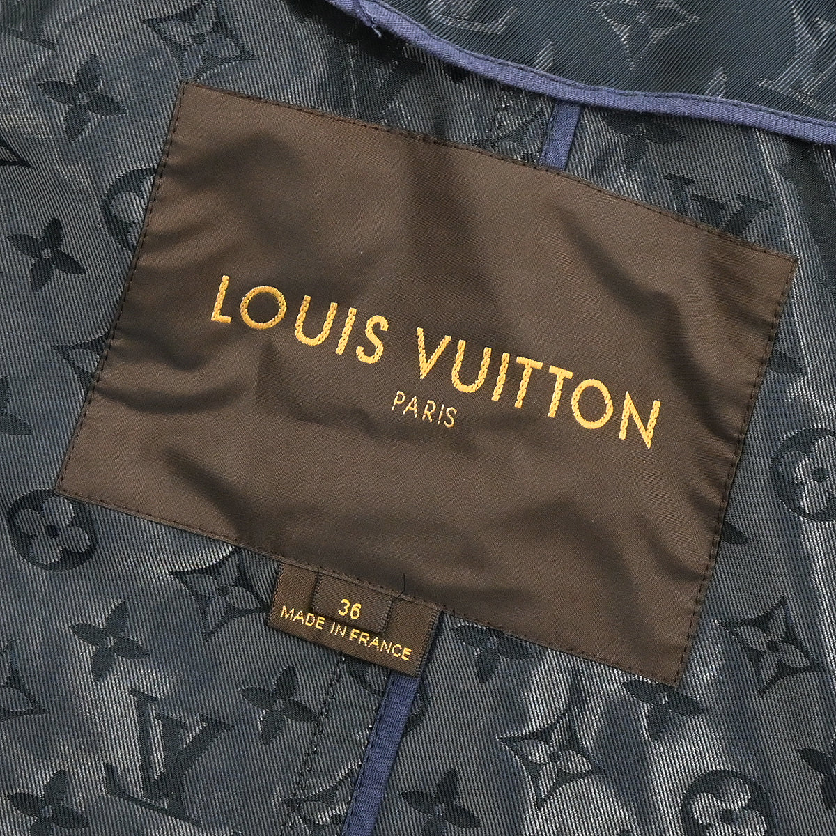 Louis Vuitton 2011 Double Breasted Jacket Navy #36