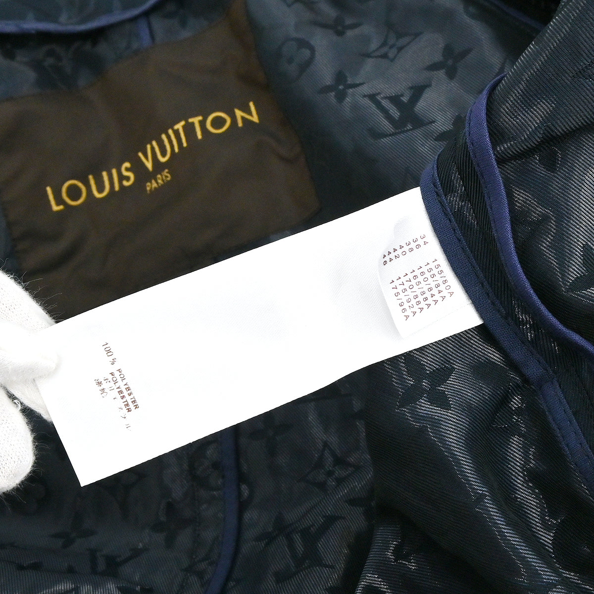 Louis Vuitton 2011 Double Breasted Jacket Navy #36