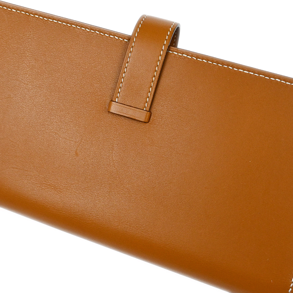 Hermes 2016 Natural Butler Bearn Soufre Bifold Long Wallet