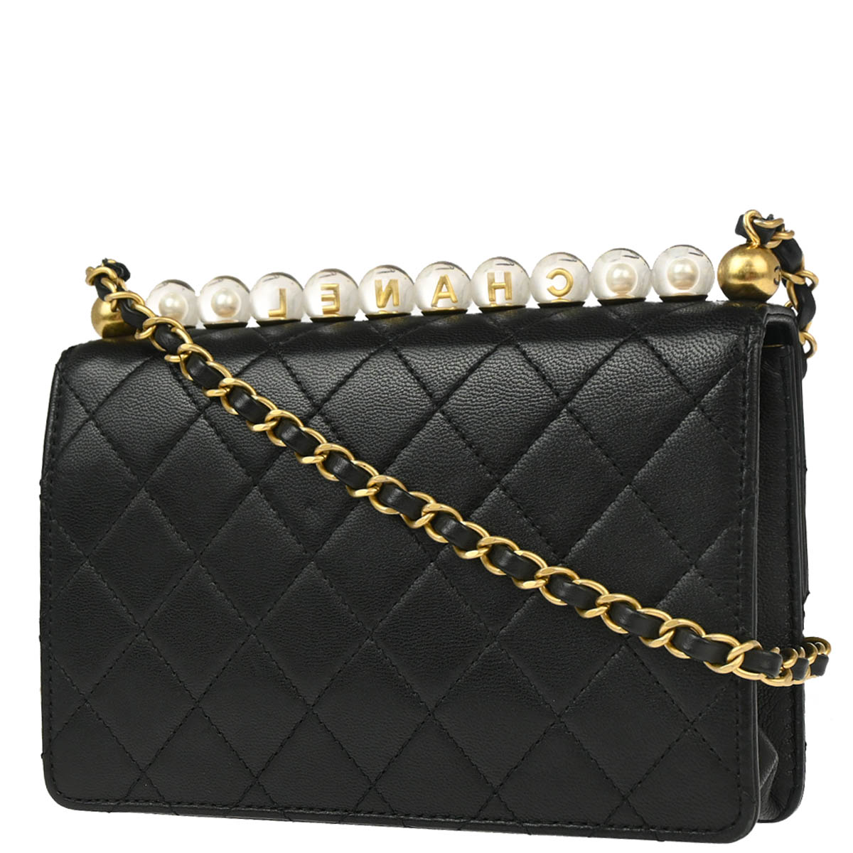 Chanel 2019 Black Caviar Shoulder Bag