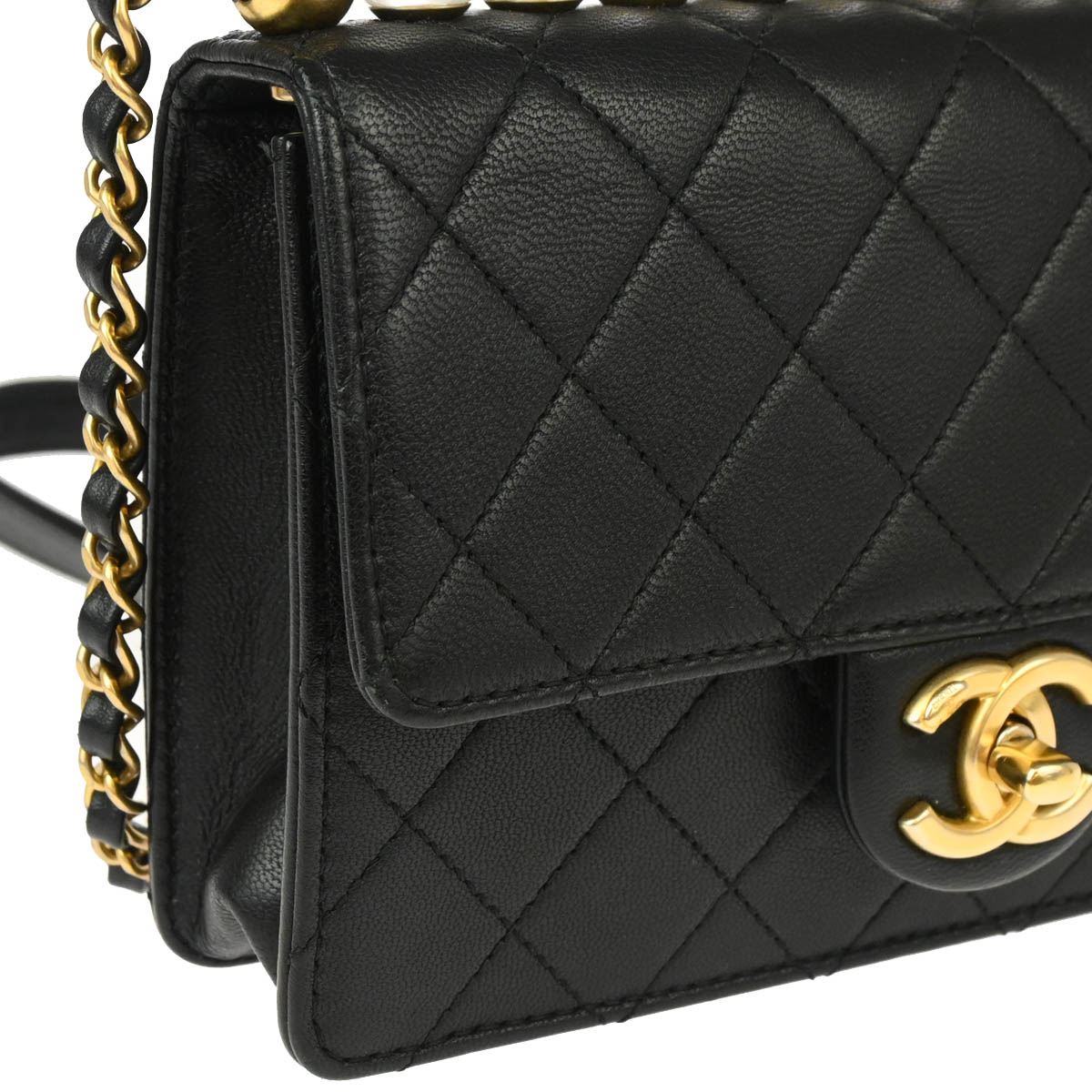 Chanel 2019 Black Caviar Shoulder Bag