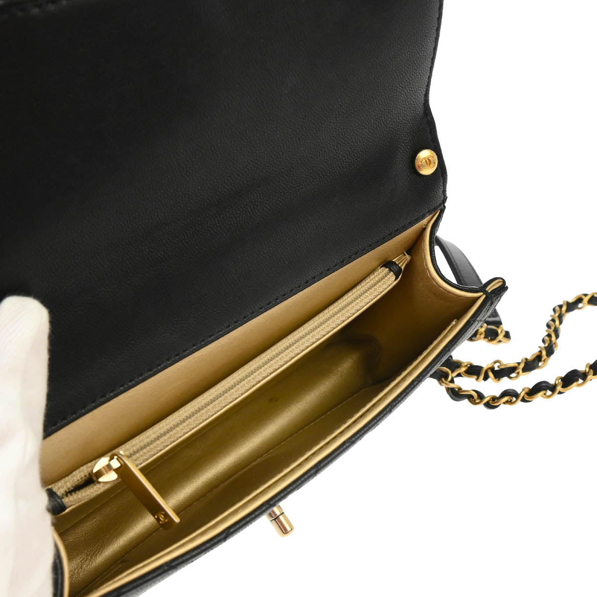 Chanel 2019 Black Caviar Shoulder Bag