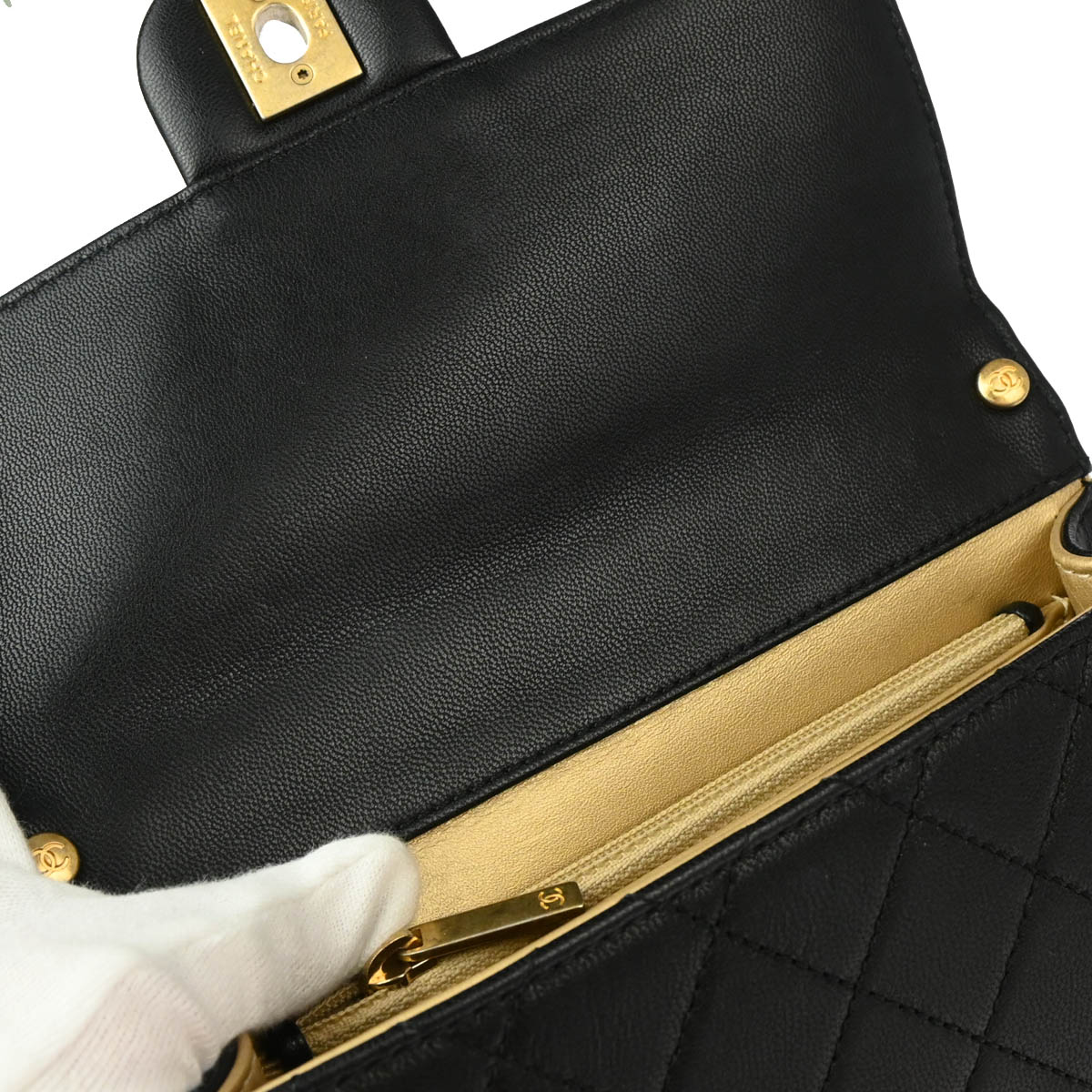 Chanel 2019 Black Caviar Shoulder Bag