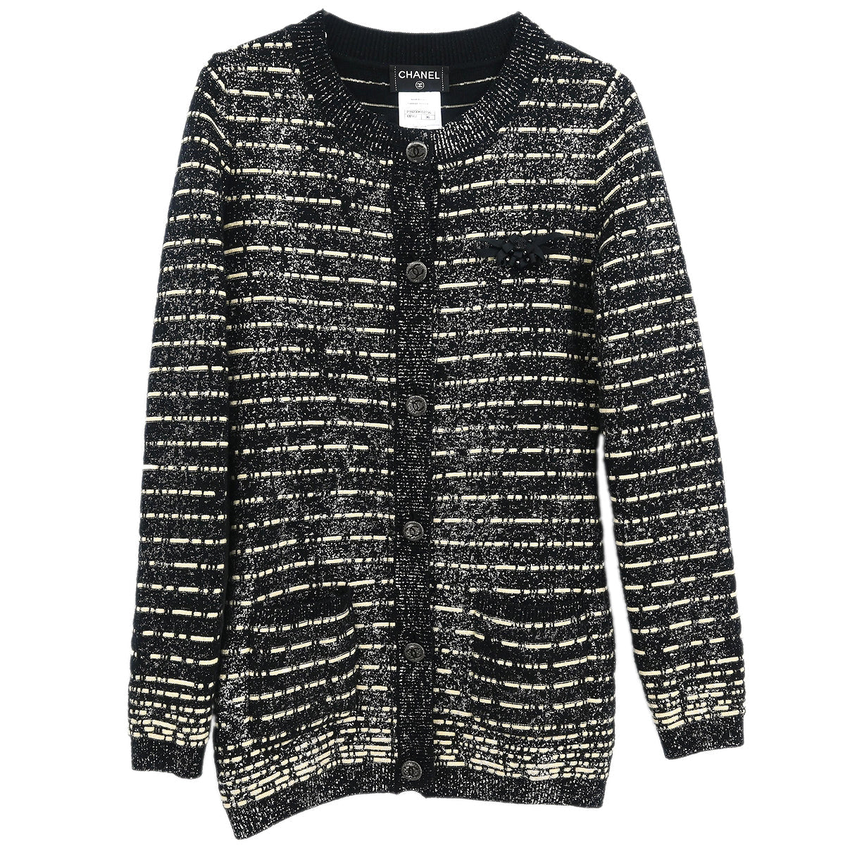 Chanel 2010 Cardigan Black #36