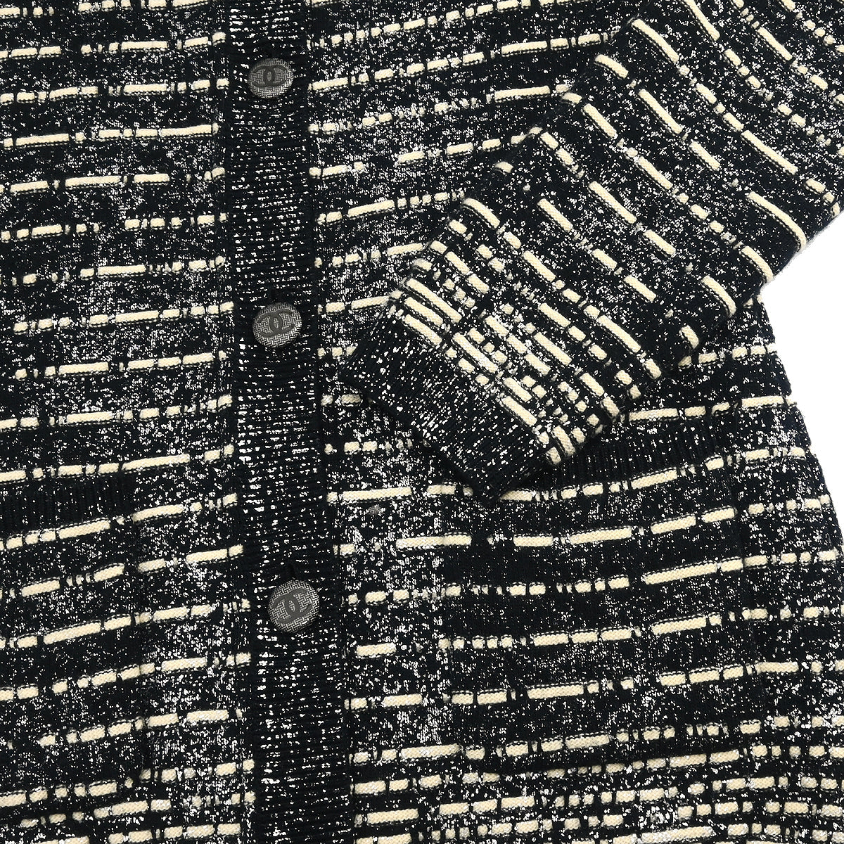 Chanel 2010 Cardigan Black #36