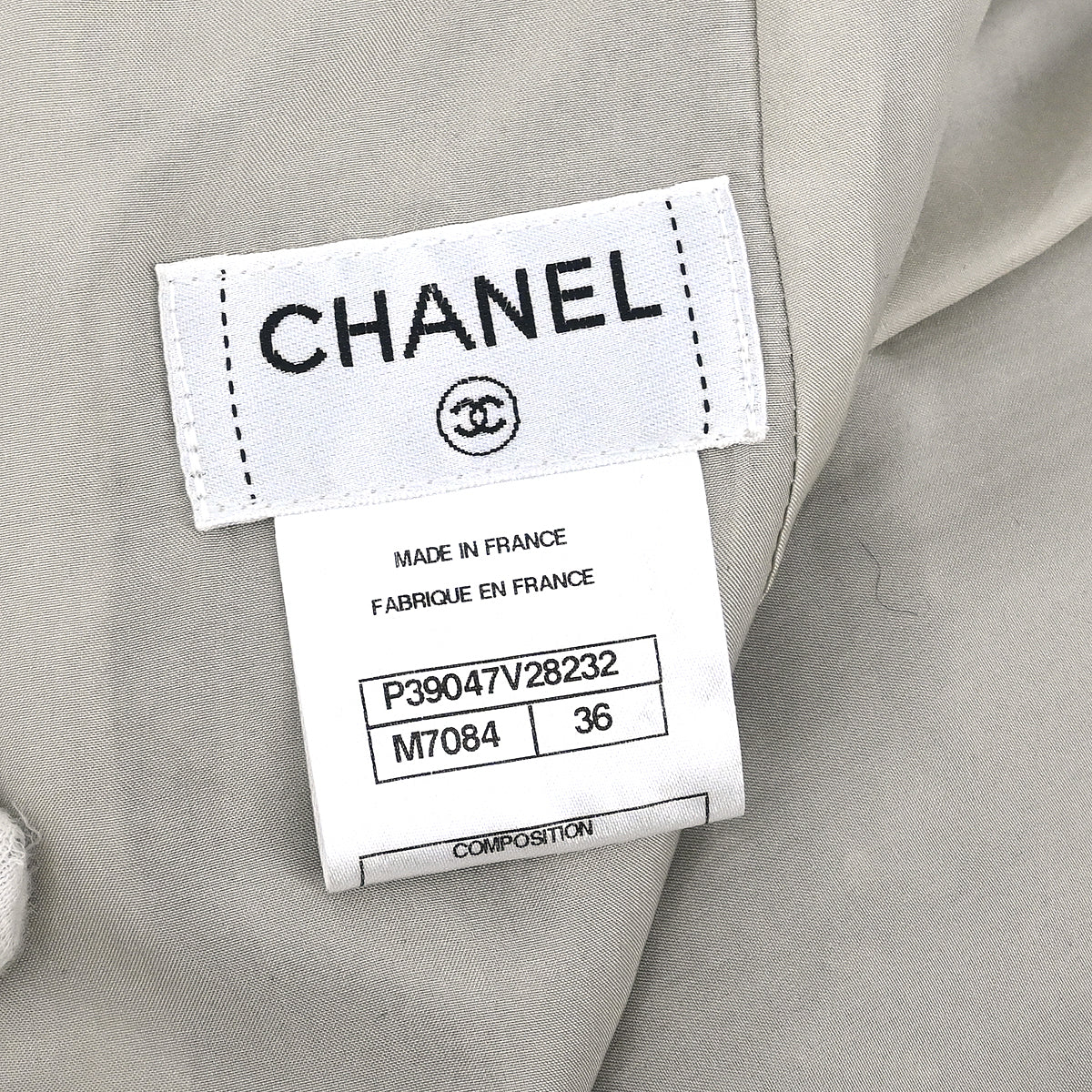 Chanel 2010 Skirt Gray #36