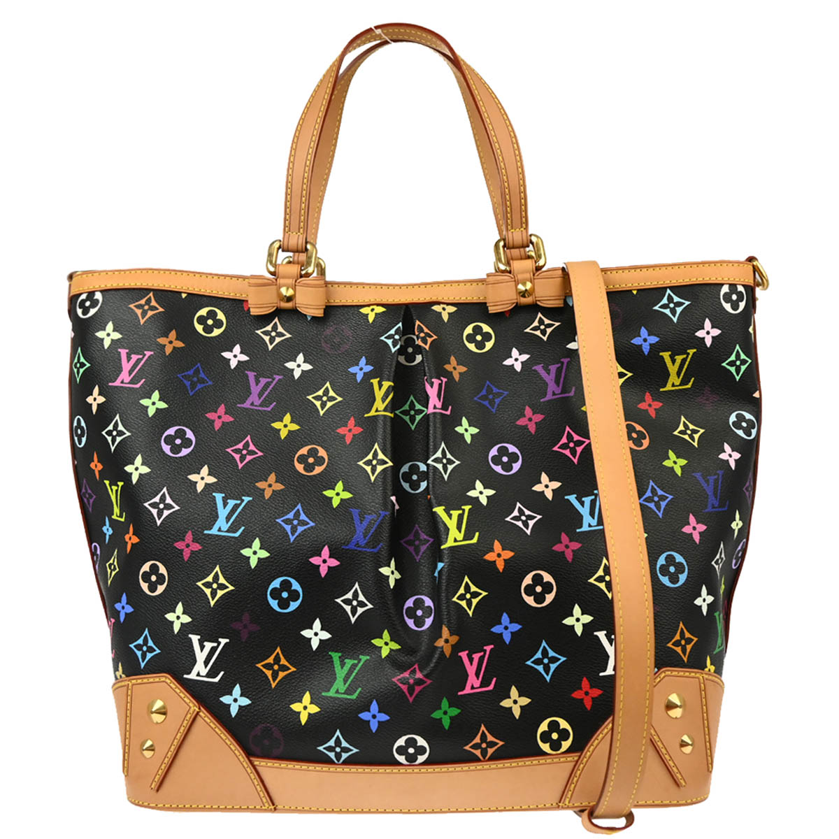 Louis Vuitton 2011 Monogram Multicolor Charlene GM 2way Shoulder Handbag M93215