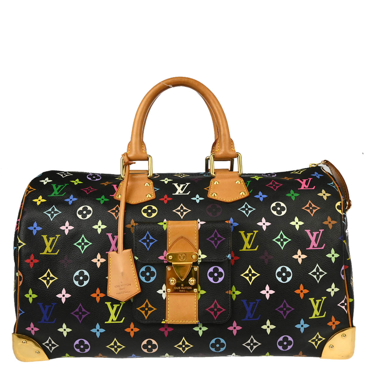 Louis Vuitton * 2011 Monogram Multi Color Speedy 40 M93217