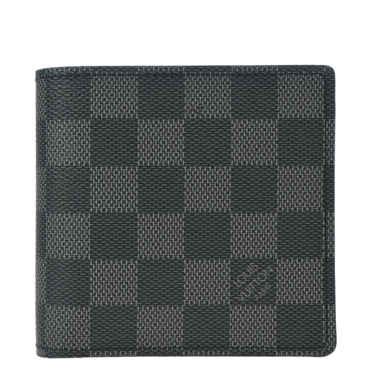 Louis Vuitton 2010 Damier Graphite Portefeuille Marco Wallet N62664