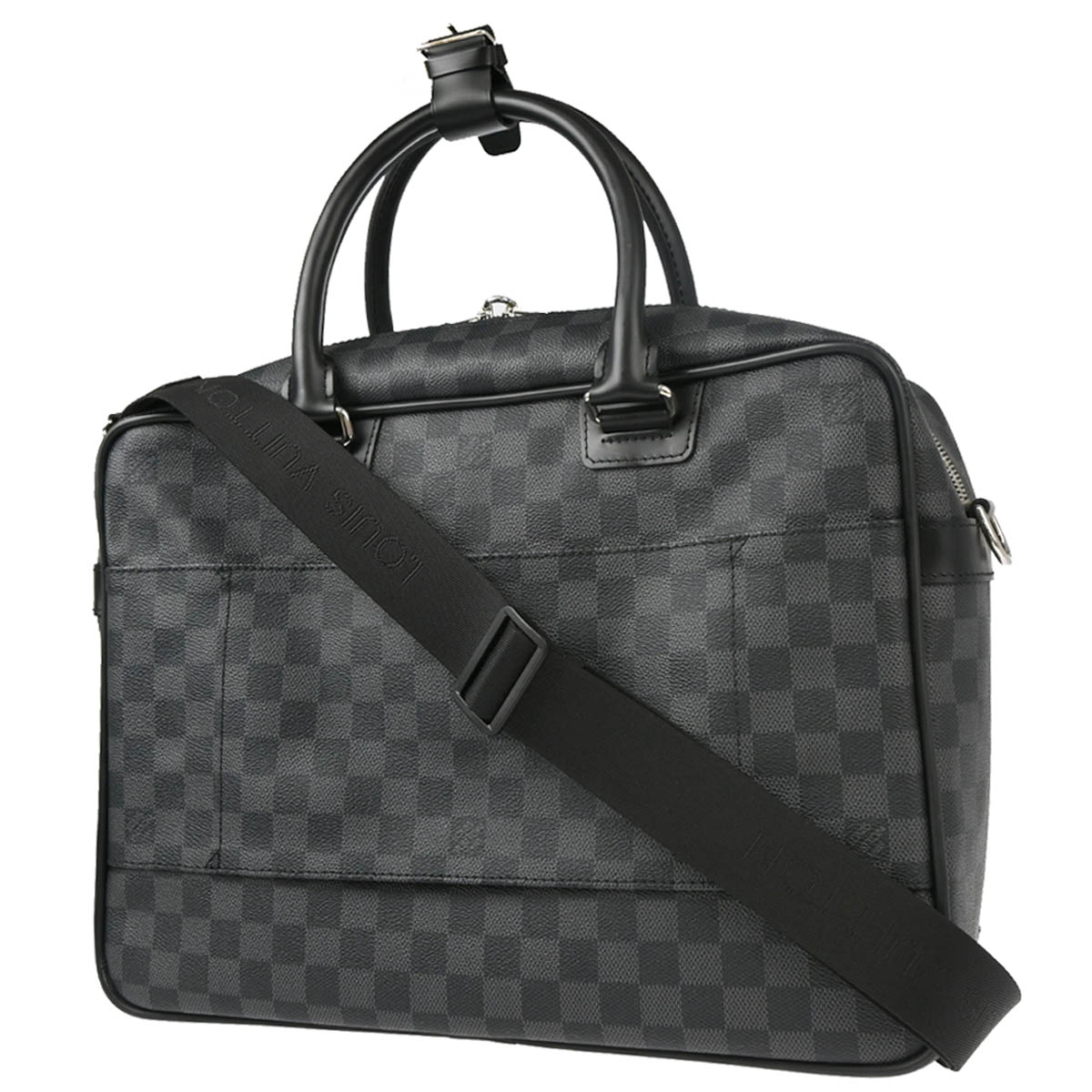 Louis Vuitton 2013 Damier Graphite Ikar 2way Shoulder Handbag N23253