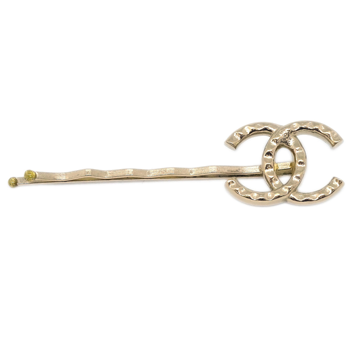 Chanel CC Hairpin Gold 10A