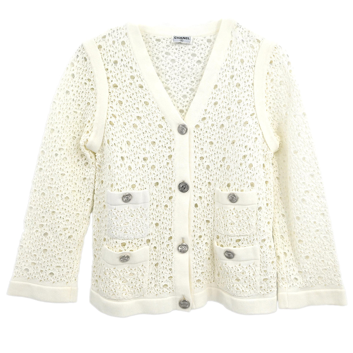 Chanel Cardigan White