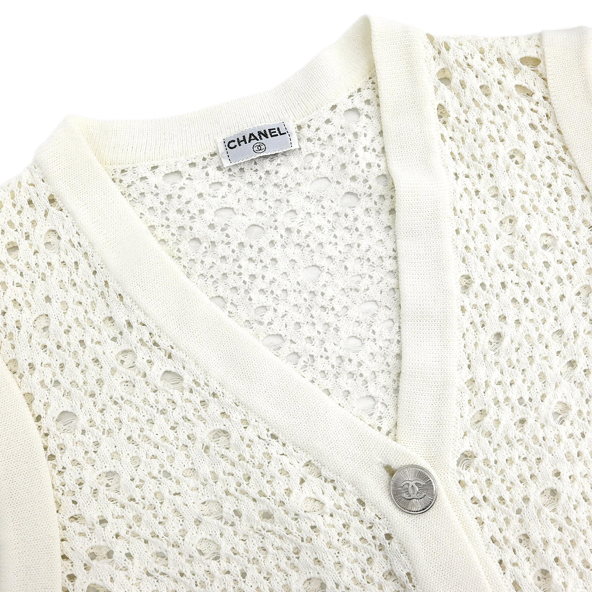 Chanel Cardigan White