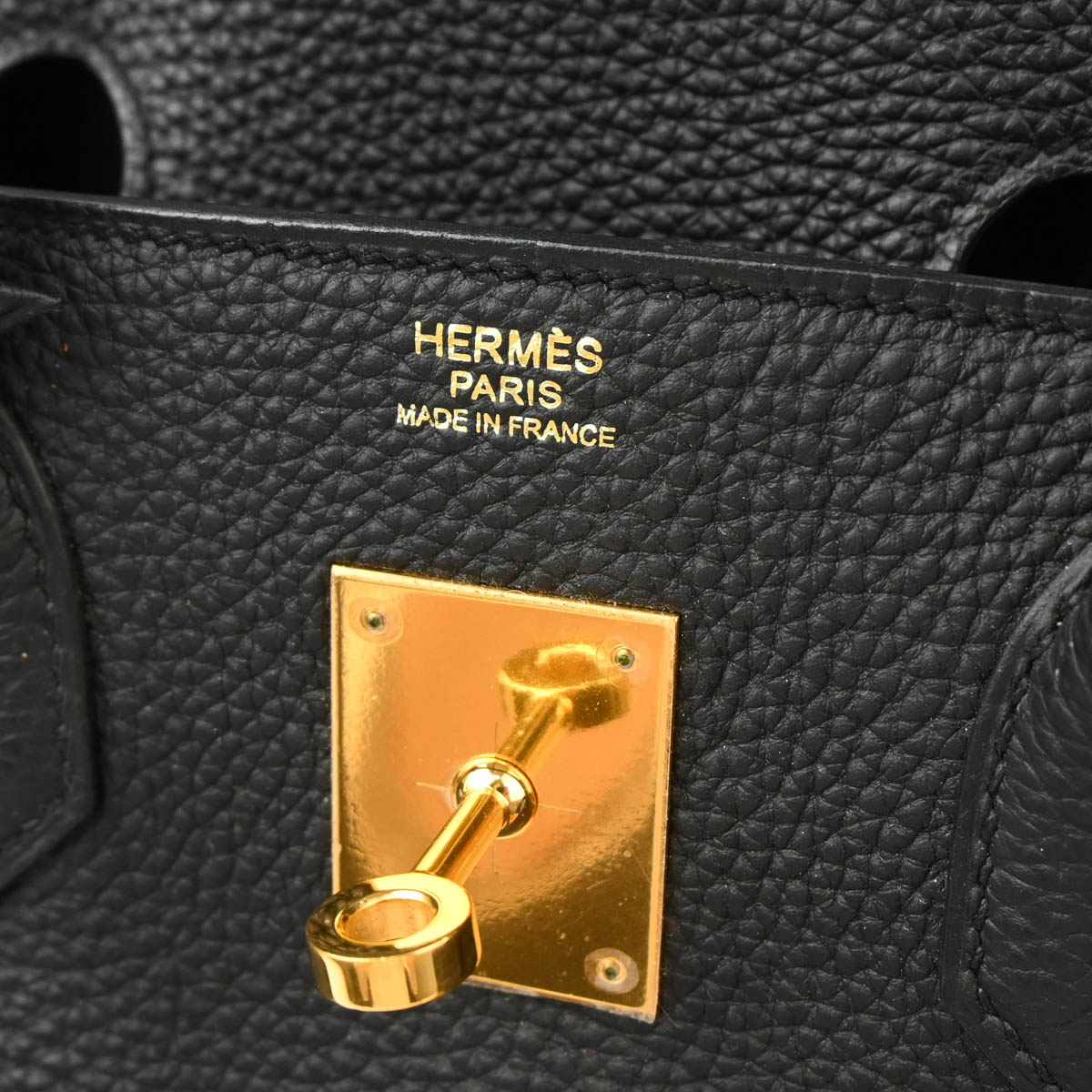 Hermes 2016 Black Togo Birkin 30 Handbag