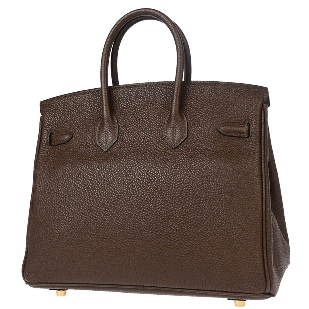 Hermes 2014 Chocolat Togo Birkin 25 Handbag