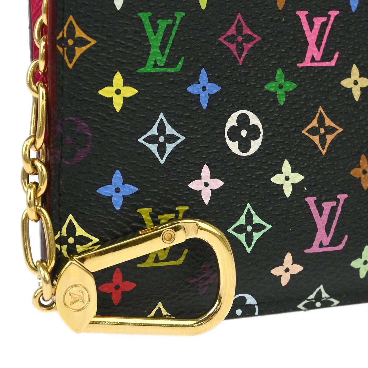 Louis Vuitton Multicolor Pochette Cles Coin Case Wallet M93735