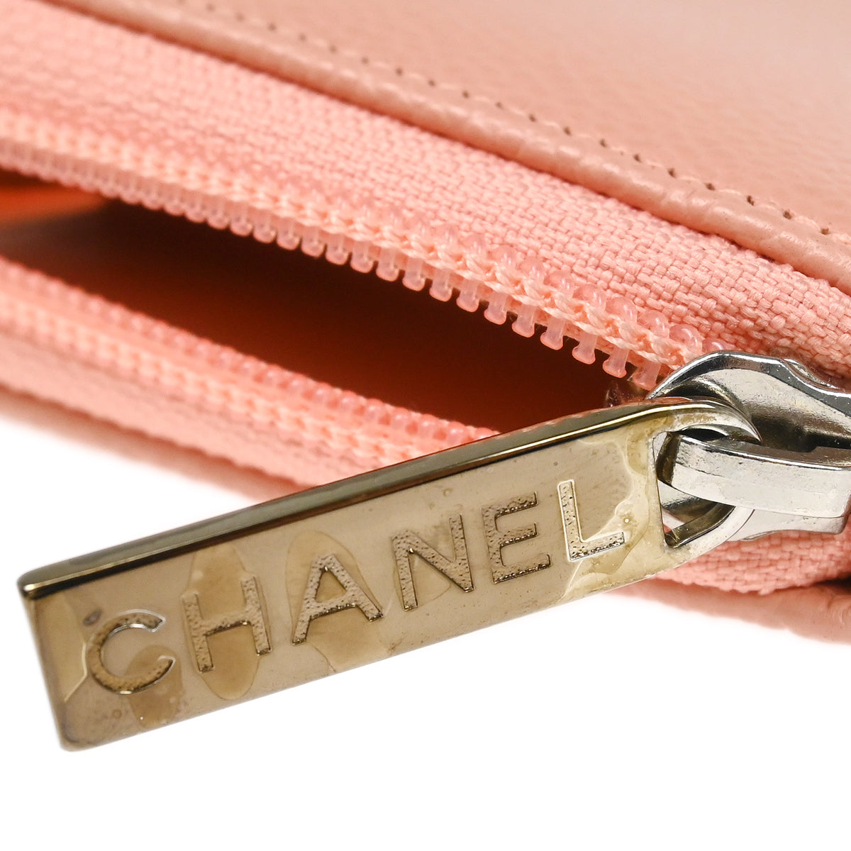 Chanel 2016-2017 Pink Caviar Long Wallet