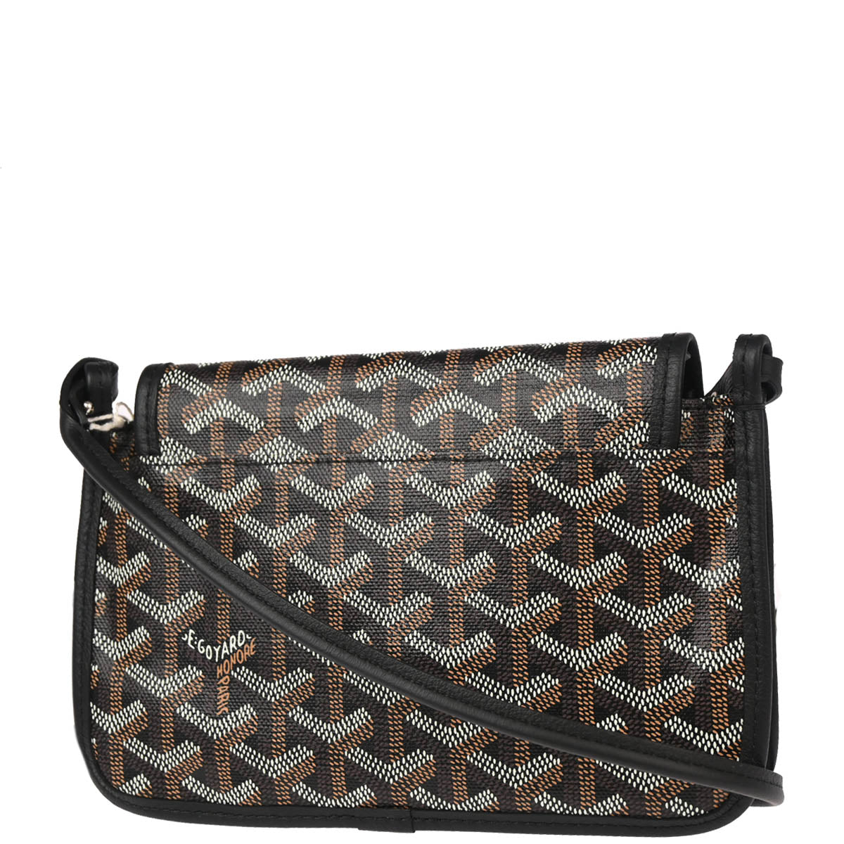 Goyard 2024 Black Plumet Shoulder Bag Pochette Wallet WOC