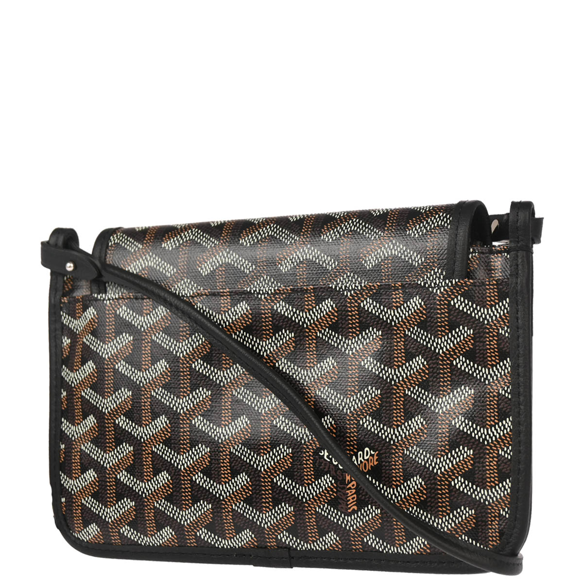 Goyard 2024 Black Plumet Shoulder Bag Pochette Wallet WOC