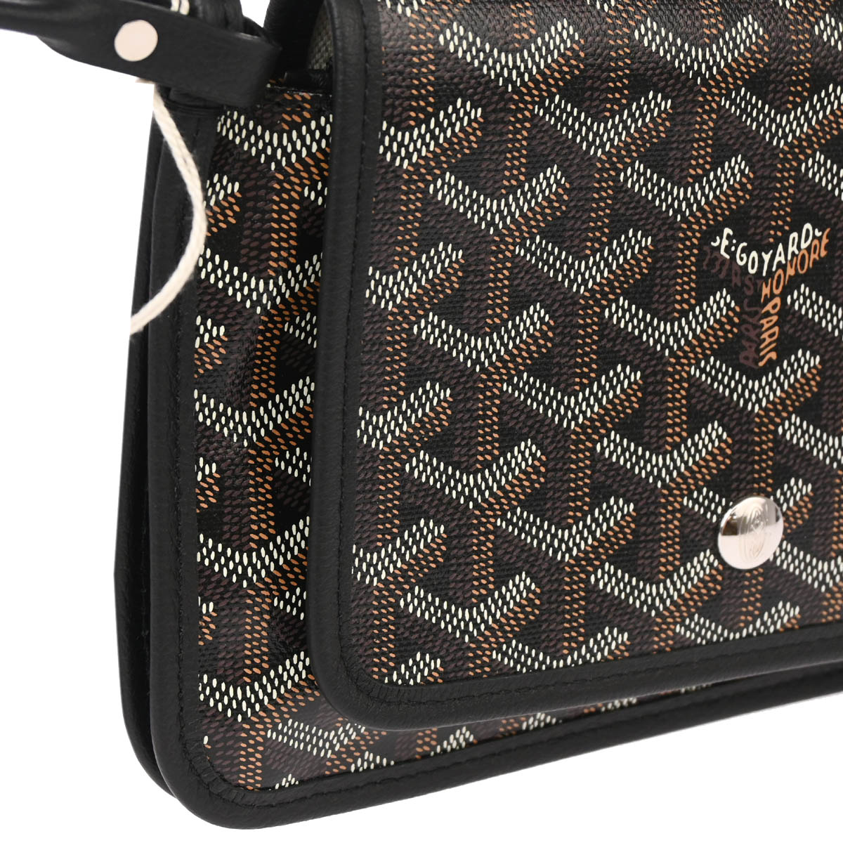 Goyard 2024 Black Plumet Shoulder Bag Pochette Wallet WOC