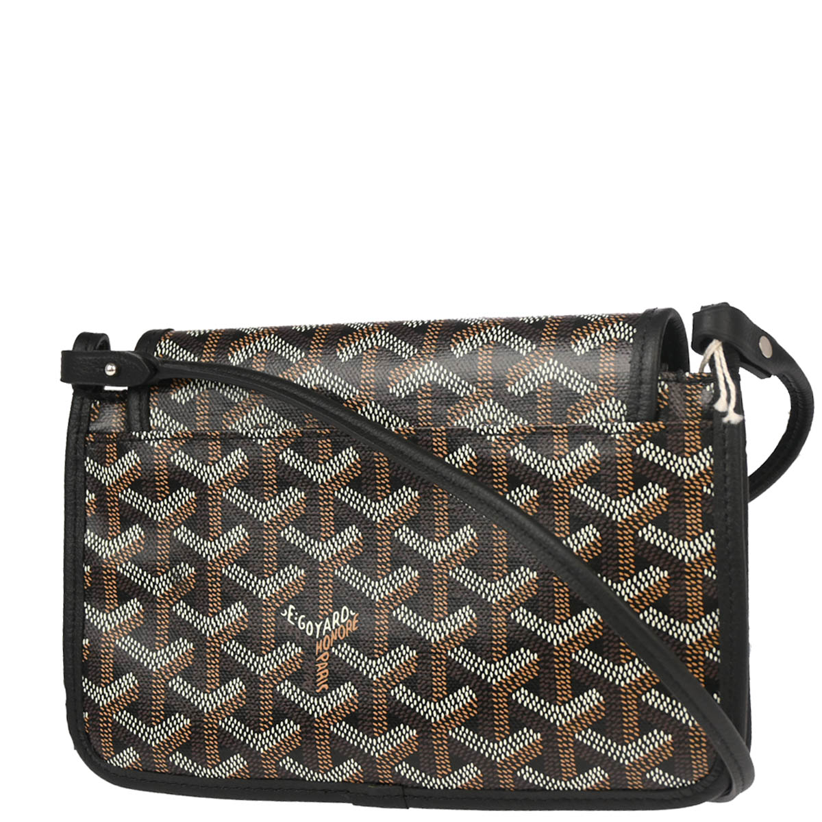 Goyard 2024 Black Plumet Shoulder Bag Pochette Wallet WOC