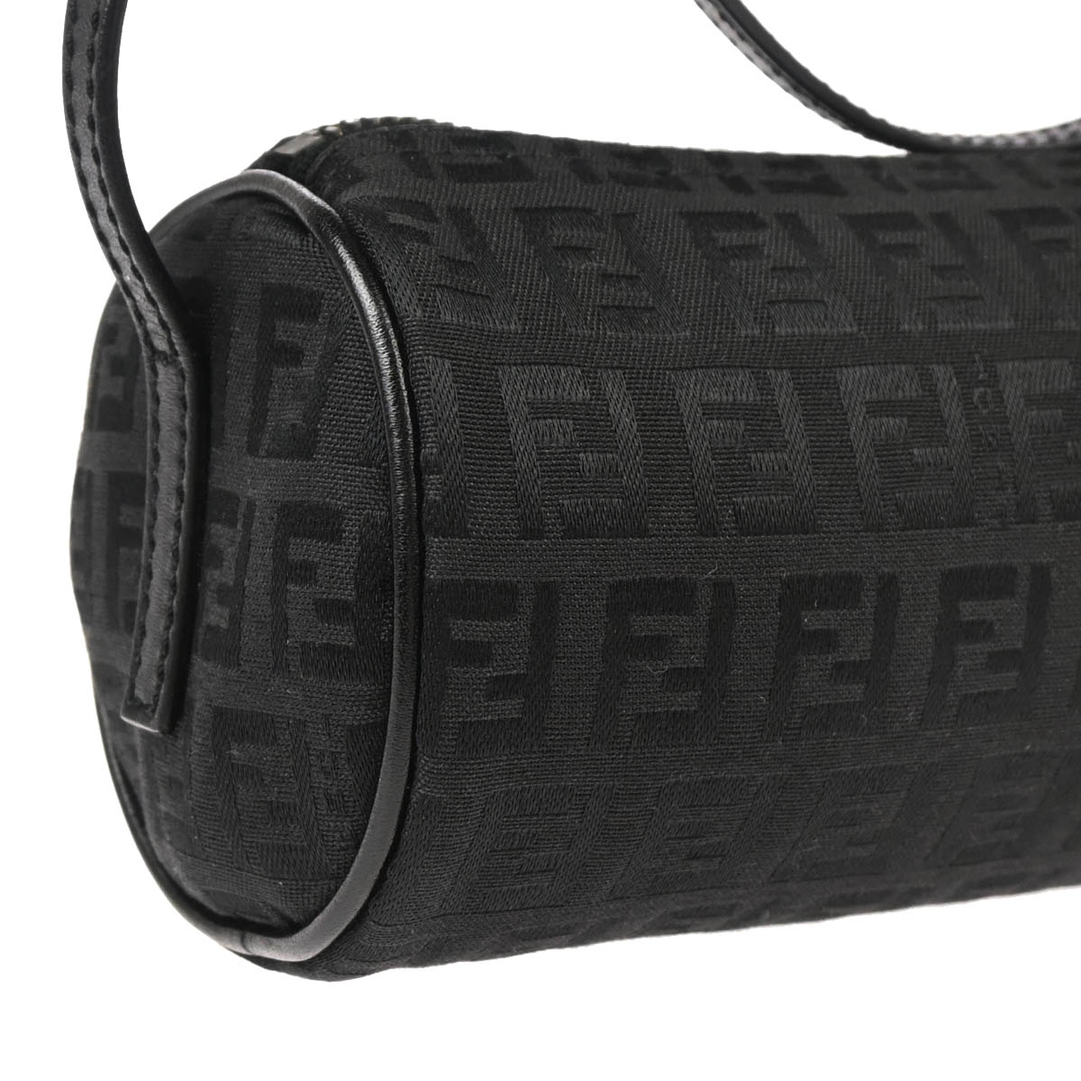 Fendi Black Zucchino Handbag