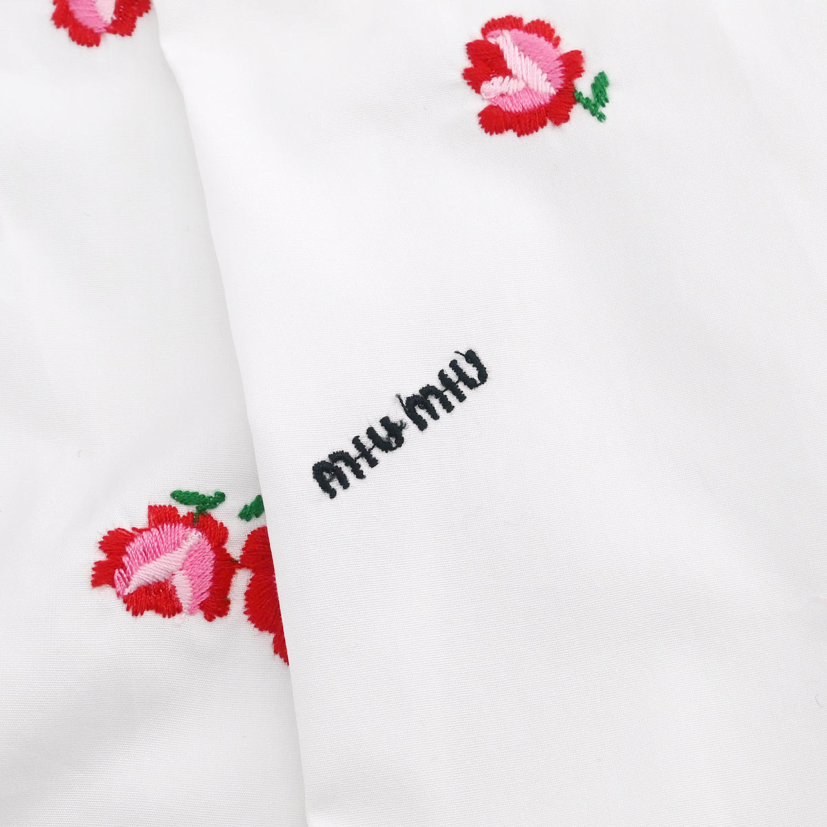 Miu Miu 2019 Sleeveless Blouse Top White #36