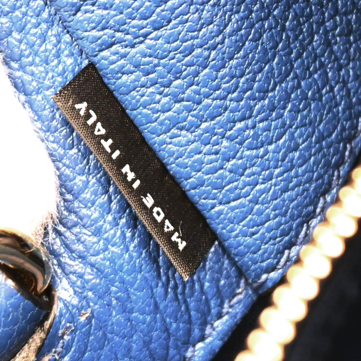 Miu Miu Blue Lambskin 2way Handbag