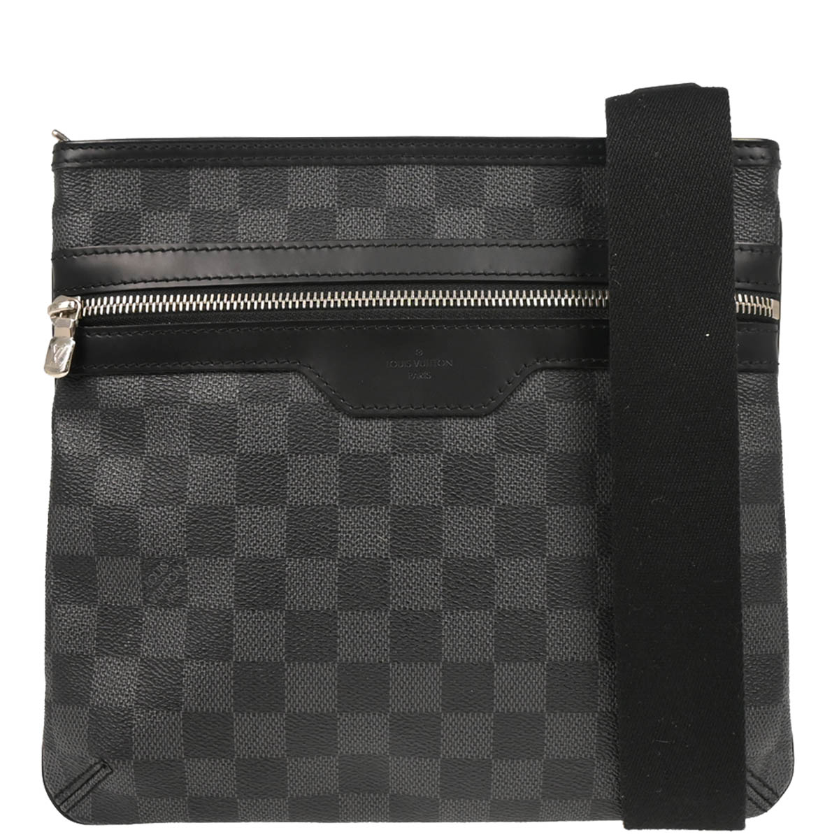 Louis Vuitton 2010 Damier Graphite Thomas Crossbody Bag N58028