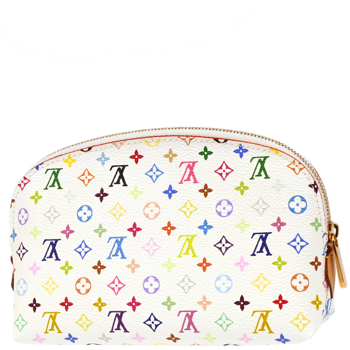 Louis Vuitton 2012 Multicolor Pochette Cosmetic Pouch Bag M47354