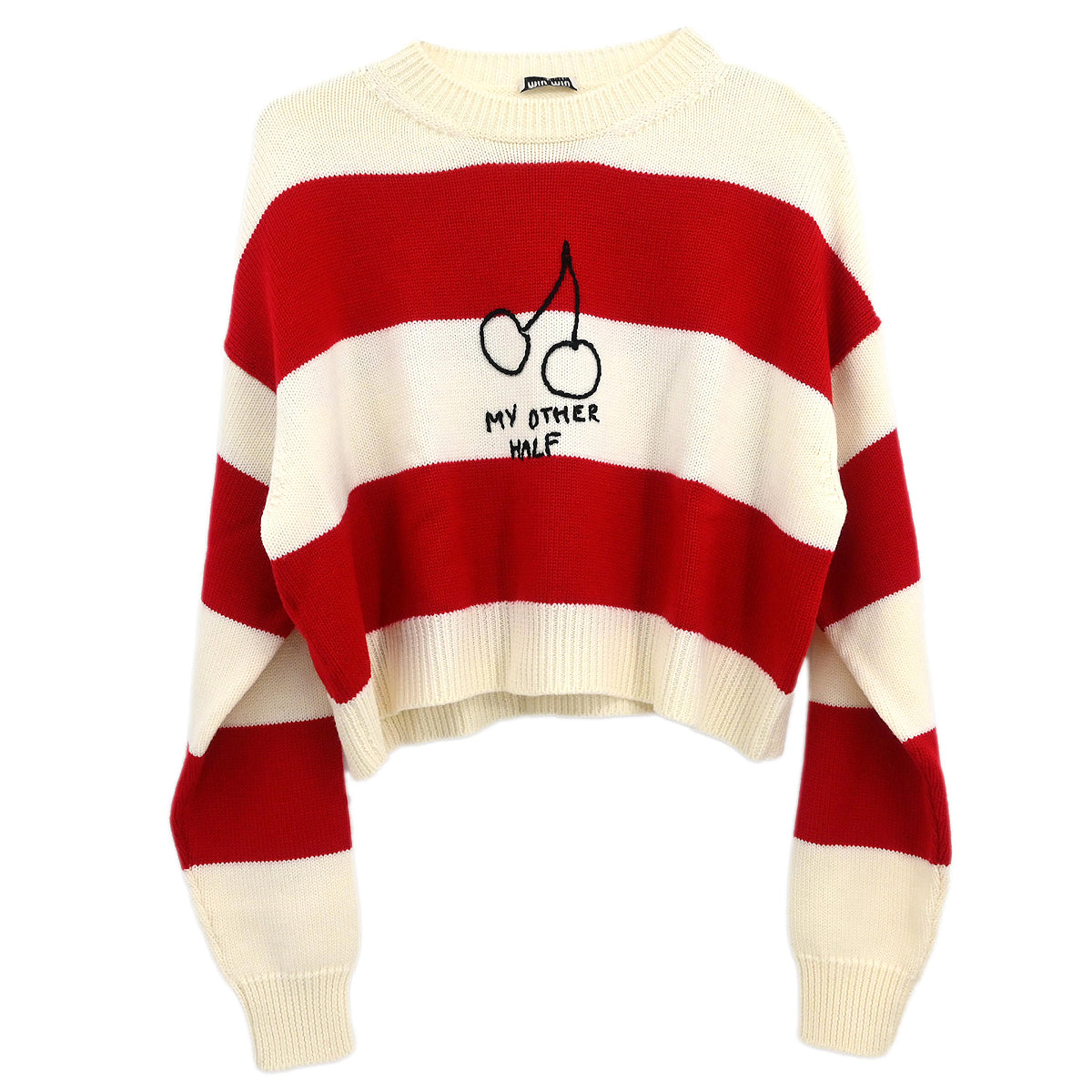 Miu Miu 2019 Sweater White Red #40