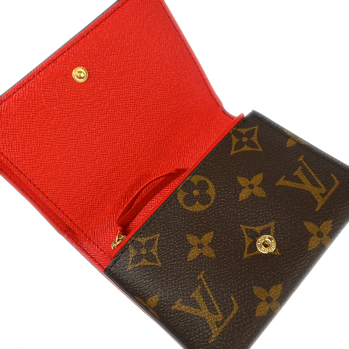 Louis Vuitton 2017 Monogram Polar Bear Trifold Wallet M62090