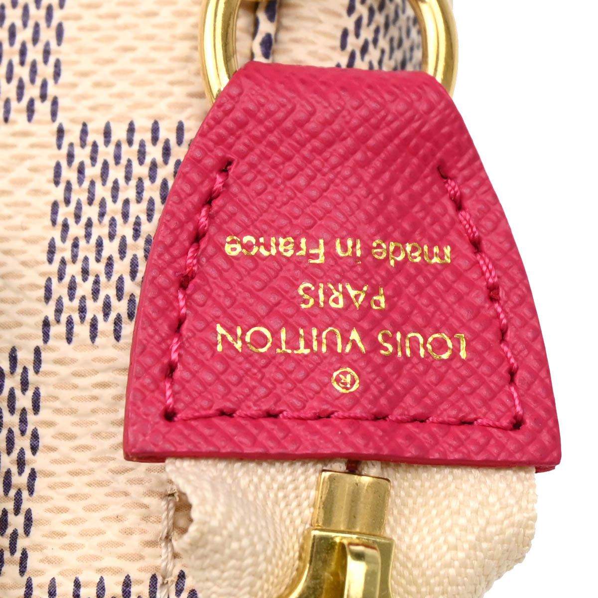 Louis Vuitton 2017 Damier Azur Mini Pochette Accessoires N62200