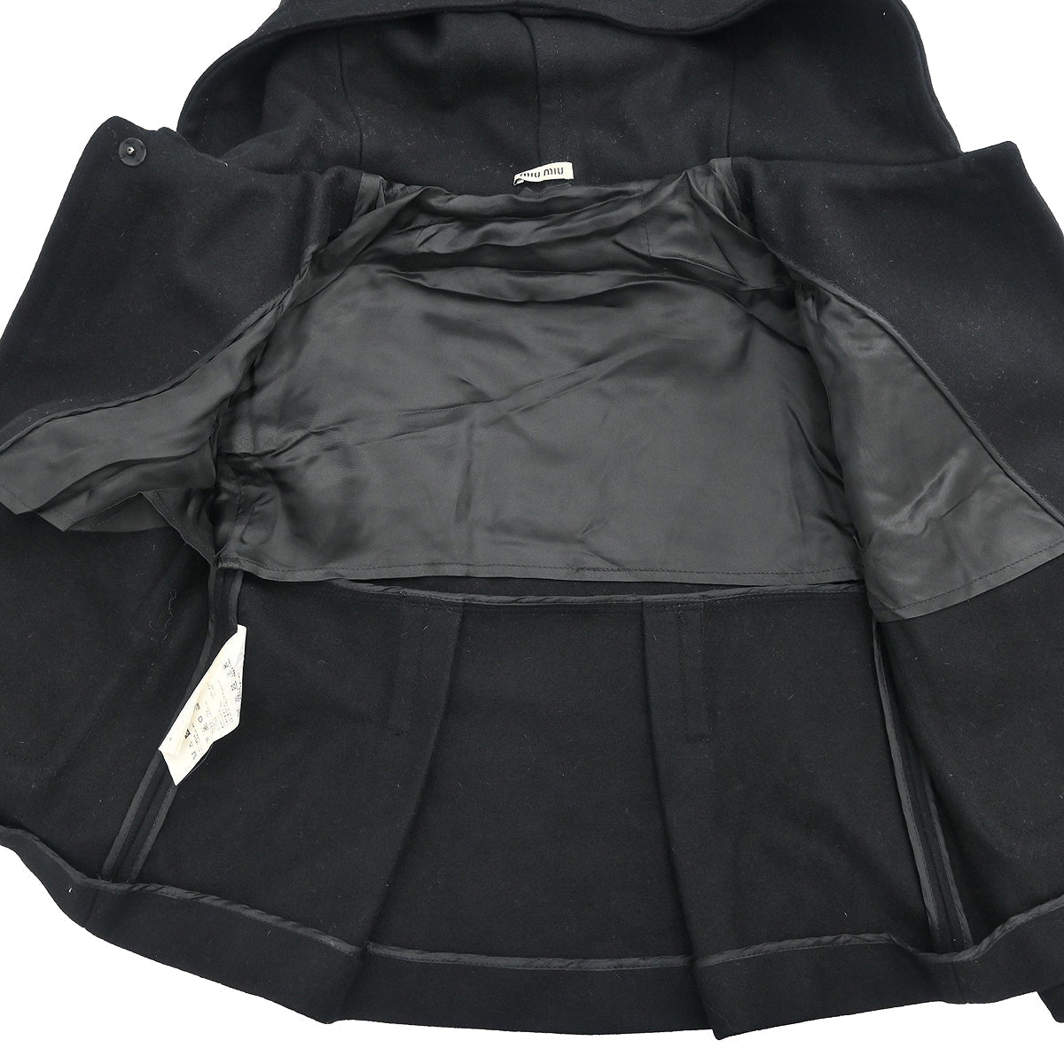 Miu Miu 2010 Duffle Coat Black #38