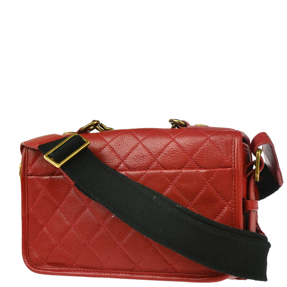 Chanel 2015-2016 Bordeaux Lambskin 2way Shoulder Handbag