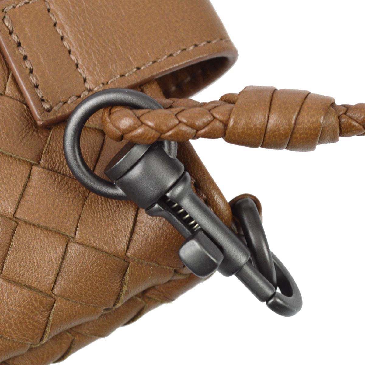 Bottega Veneta Brown Intrecciato Phone Case Small Good