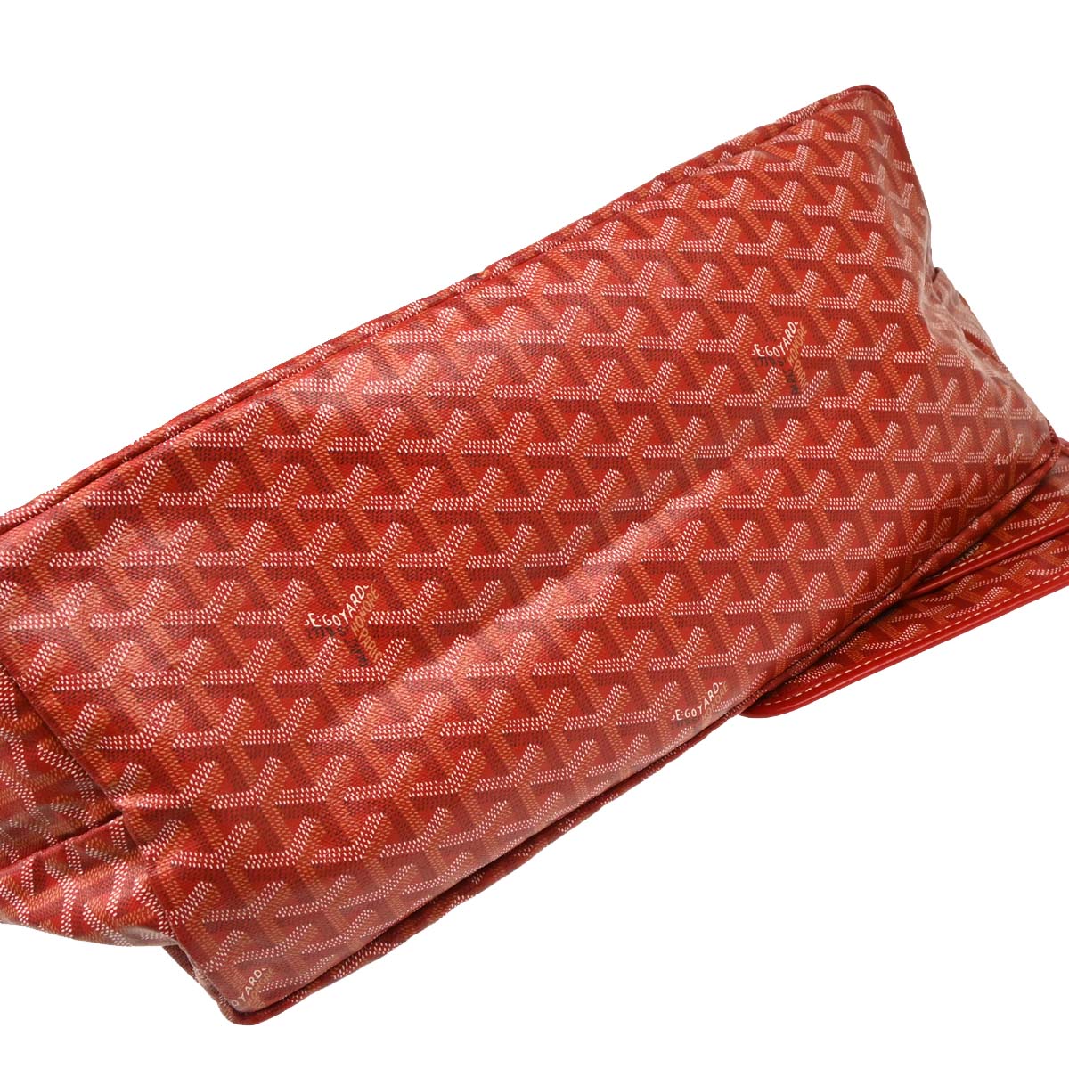 Goyard 2018 Red St. Louis GM Tote Handbag