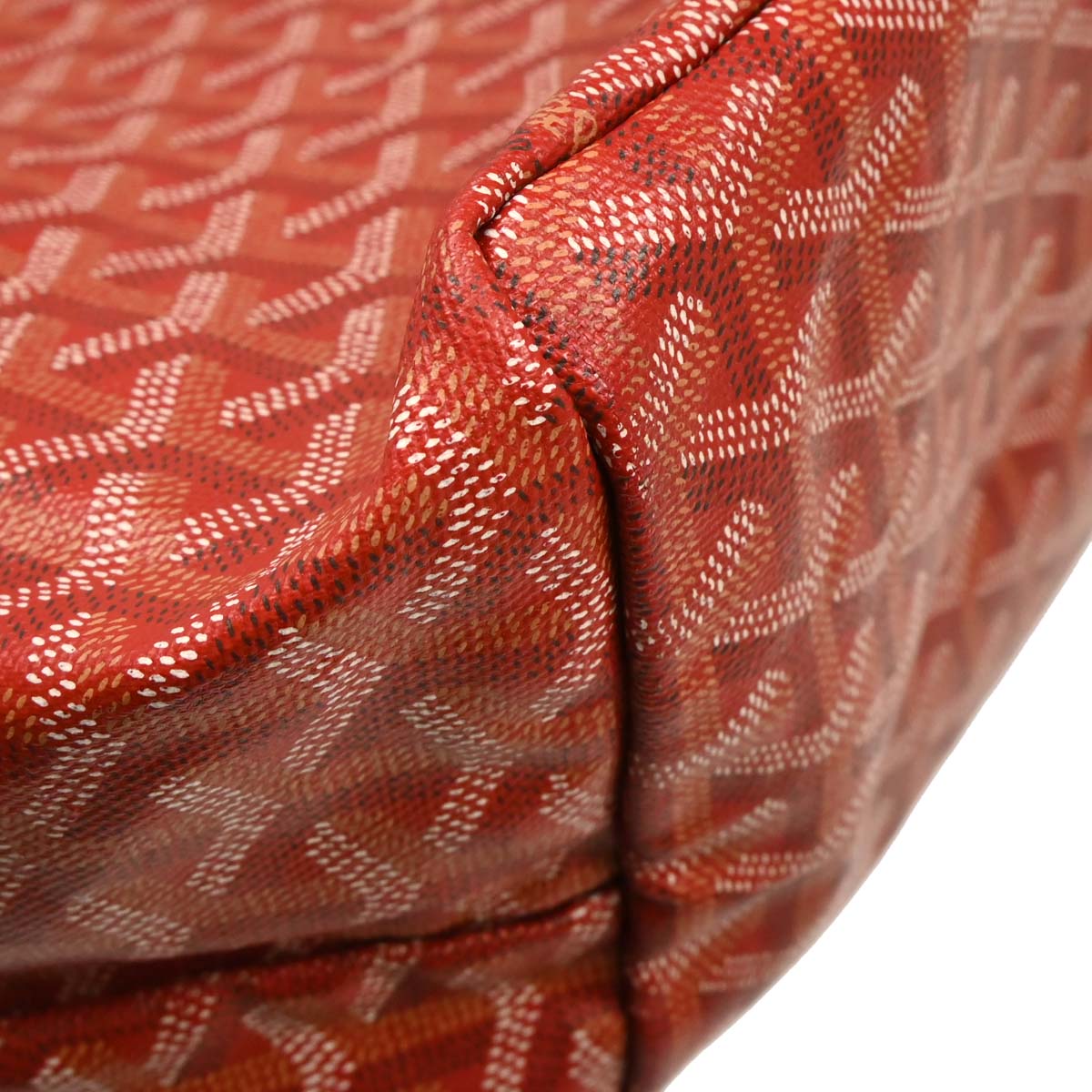 Goyard 2018 Red St. Louis GM Tote Handbag