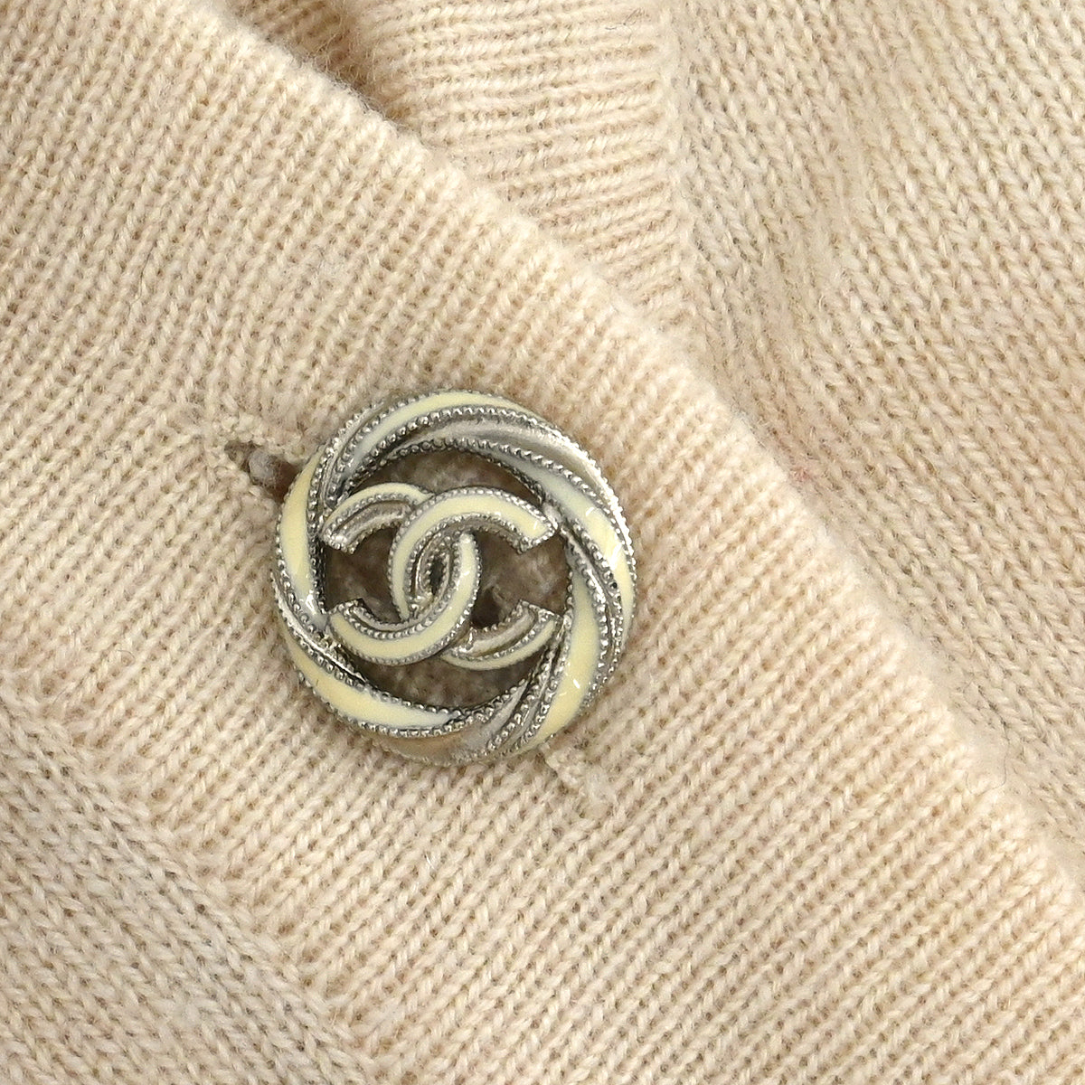 Chanel 2010 Cardigan Beige #36