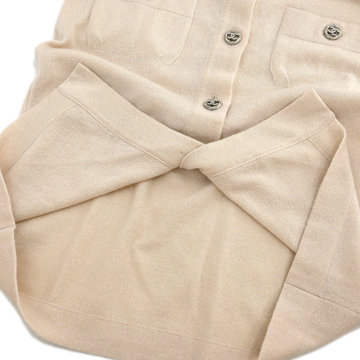 Chanel 2010 Cardigan Beige #36