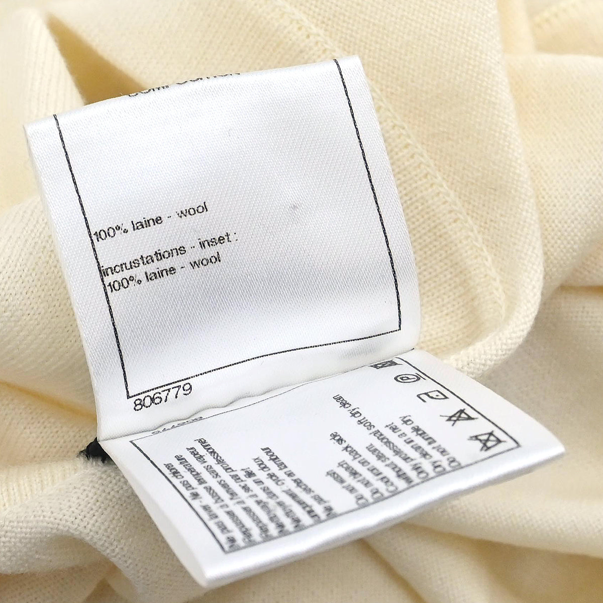 Chanel 2013-2014 Sleeveless Top Ivory #44