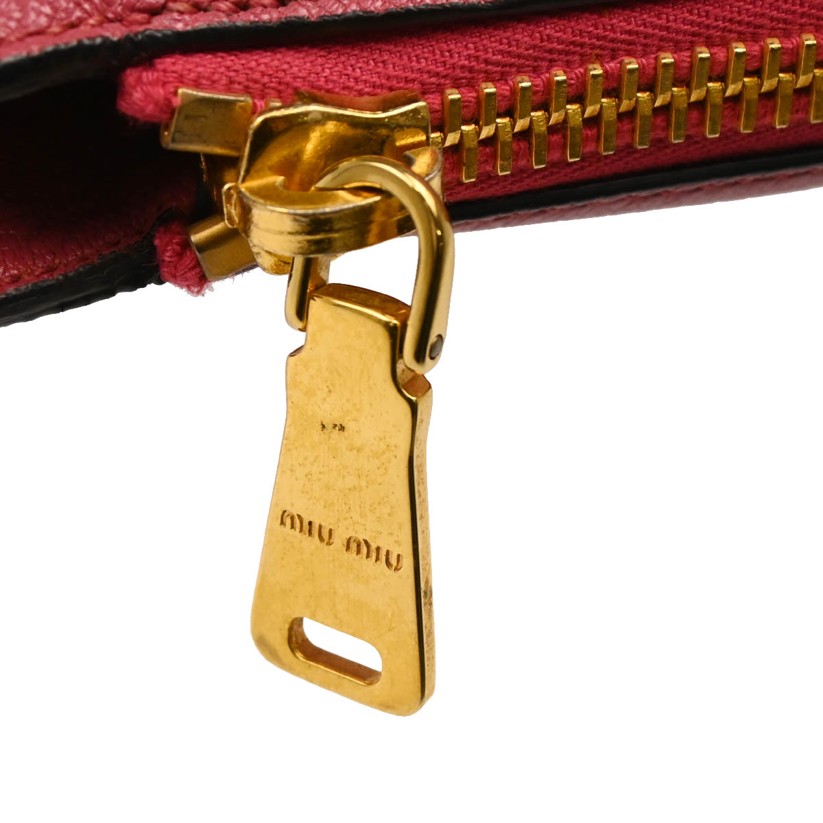 Miu Miu Pink Leather 2way Shoulder Handbag