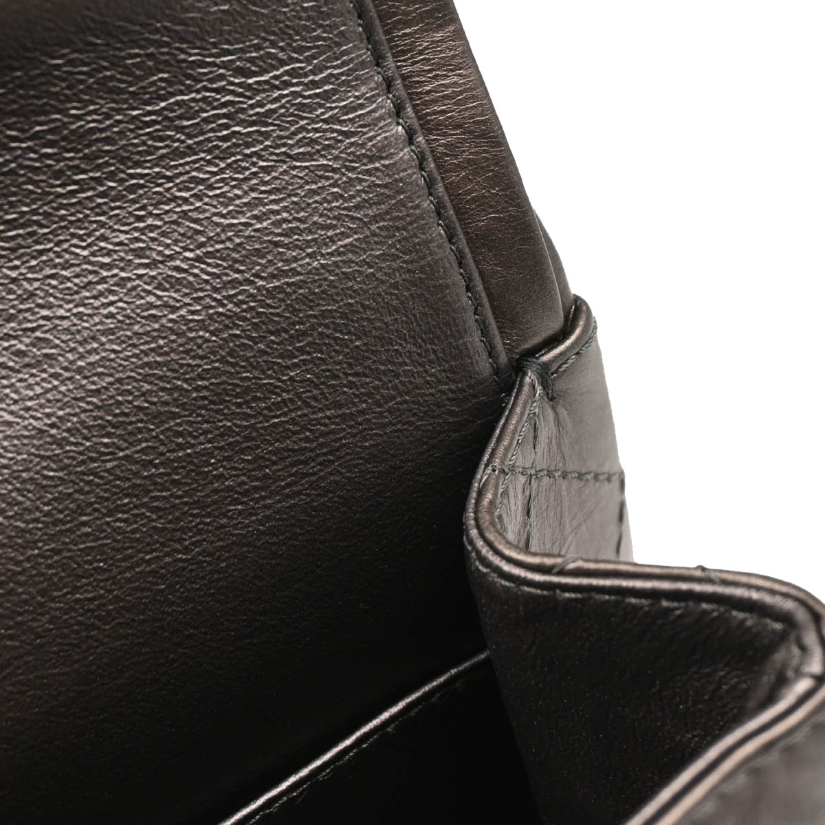 Chanel 2011 Brown Lambskin 2.55 Double Flap Shoulder Bag