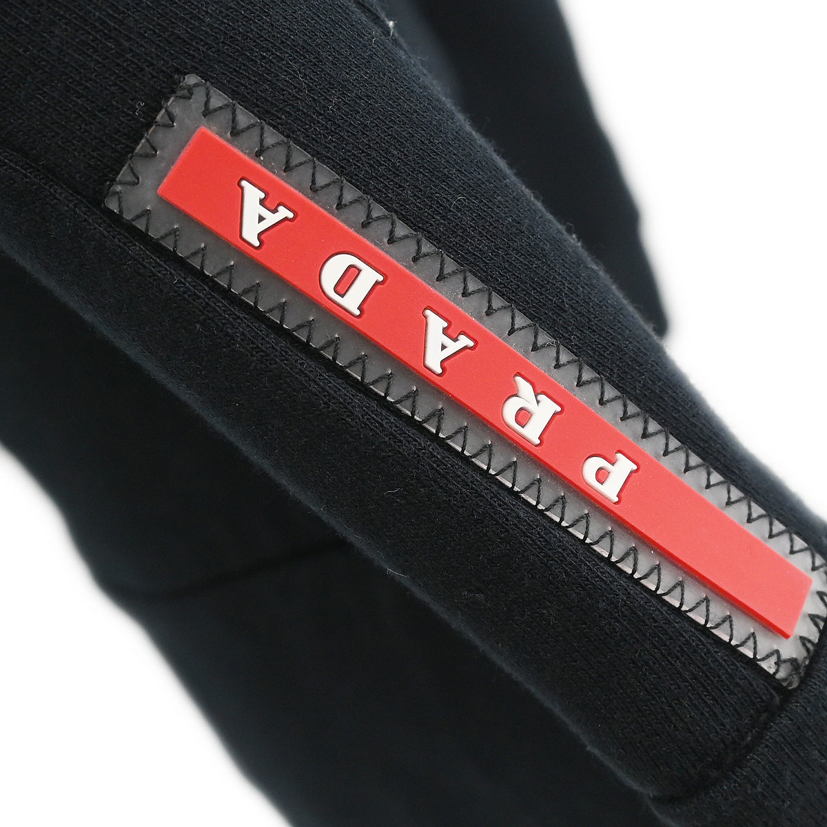 Prada 2018 Sport Zip Up Sweatshirt Black #M